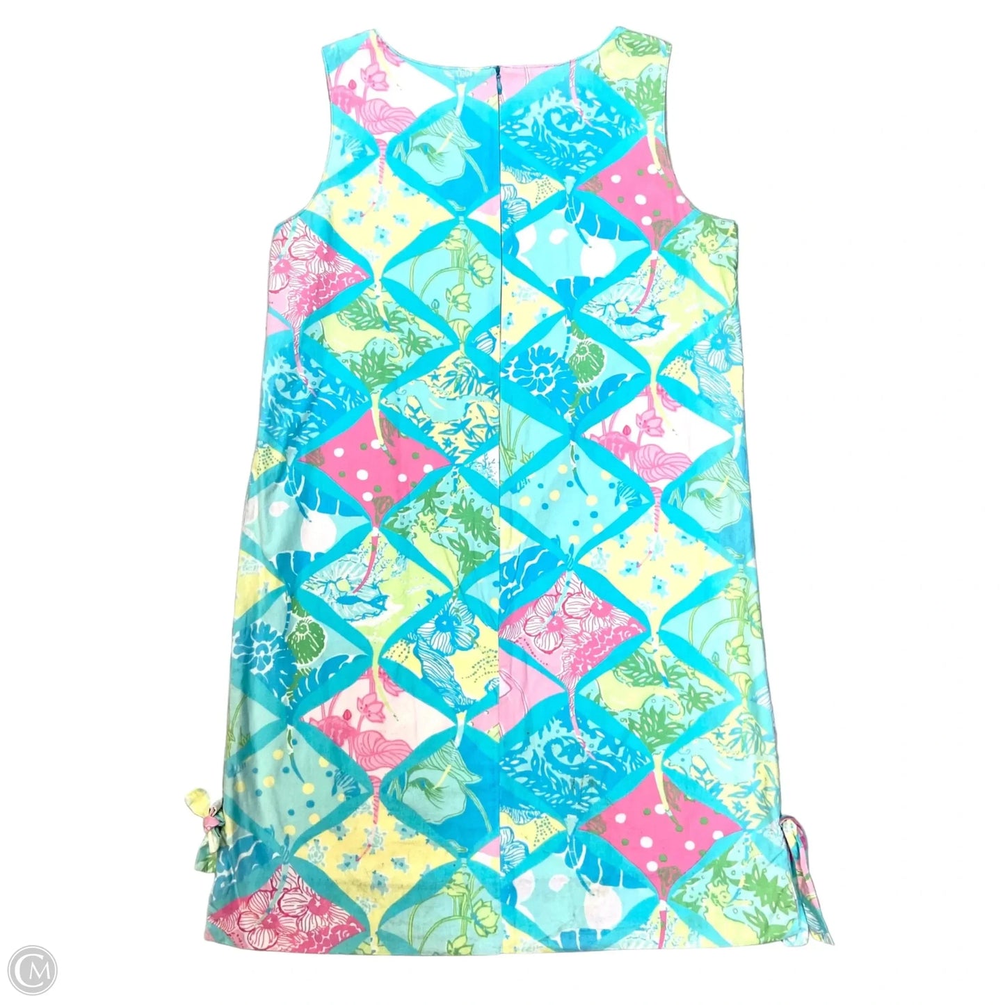 Dress Designer By Lilly Pulitzer In Pink Blue, Size: S