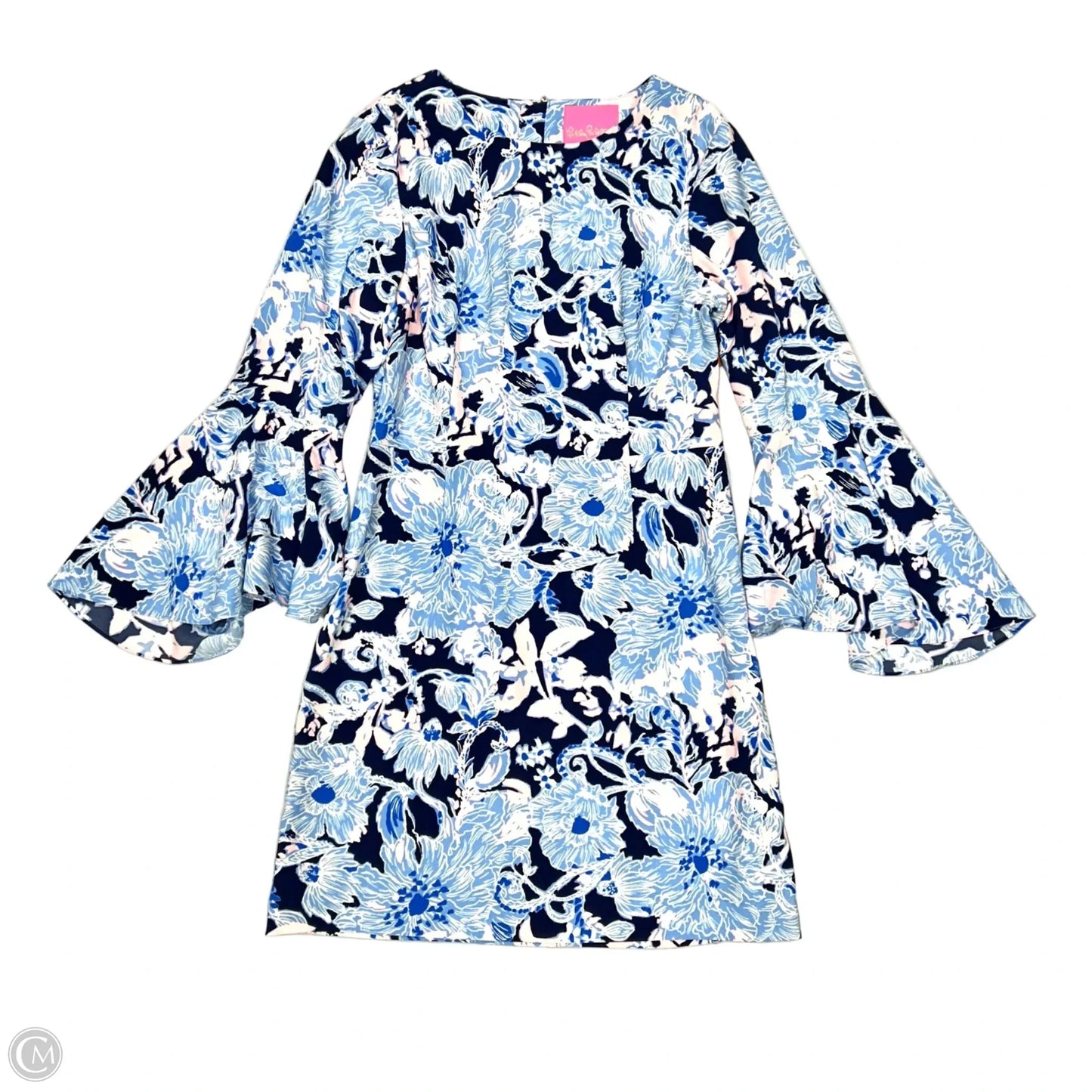 Dress Designer By Lilly Pulitzer In Blue & Pink, Size: S