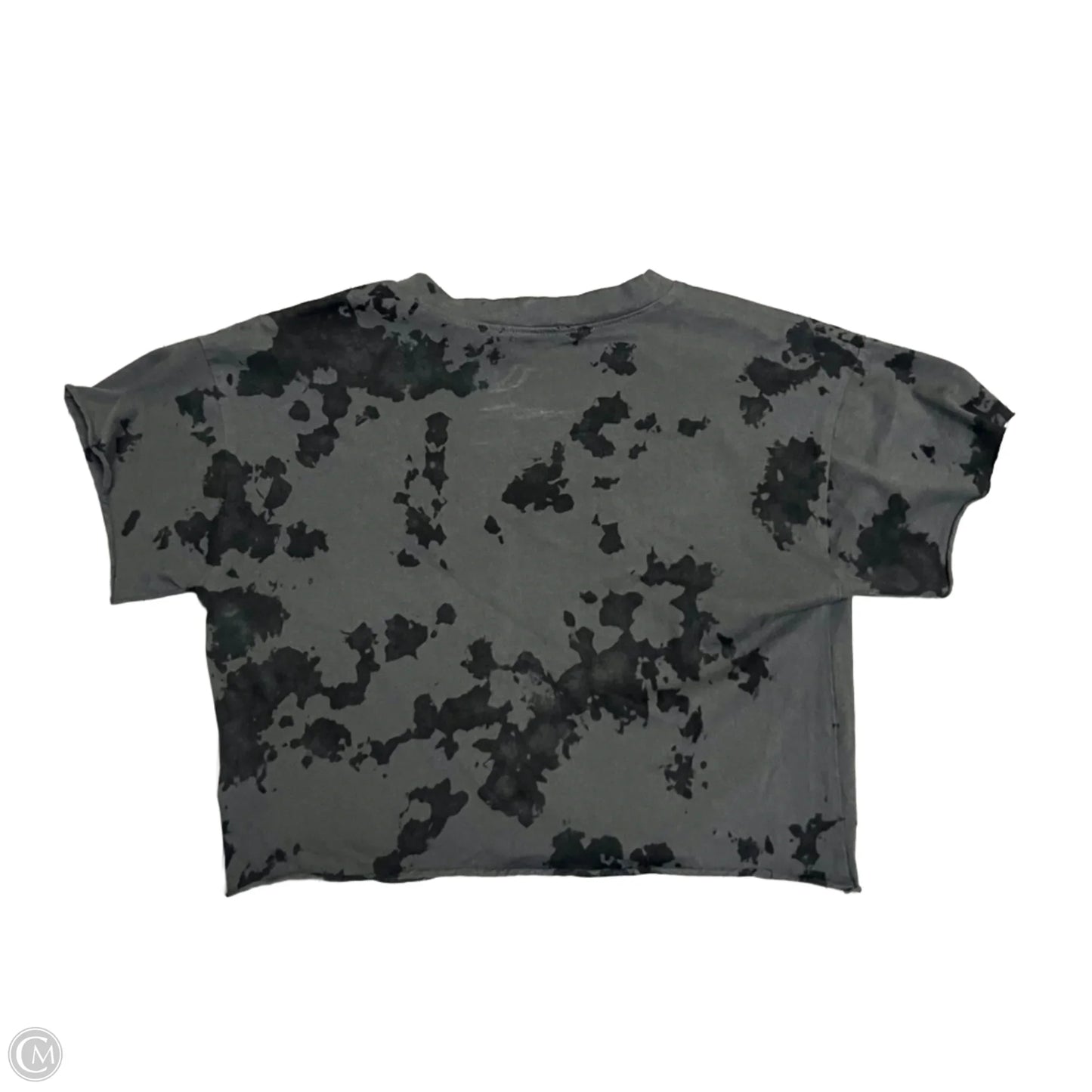 Top Short Sleeve By Forever 21 In Camouflage Print, Size: S