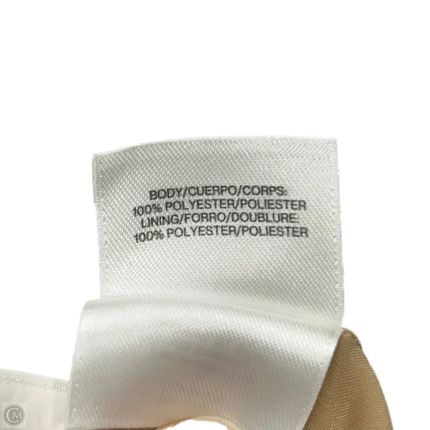 Top 2pc 3/4 Sleeve By Anne Klein In Plaid Pattern, Size: L