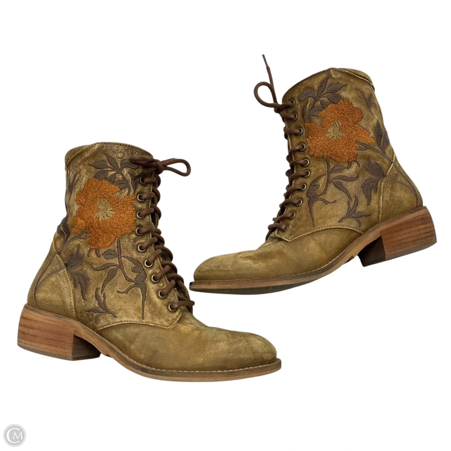 Boots Combat By Taos In Tan, Size: 6/6.5