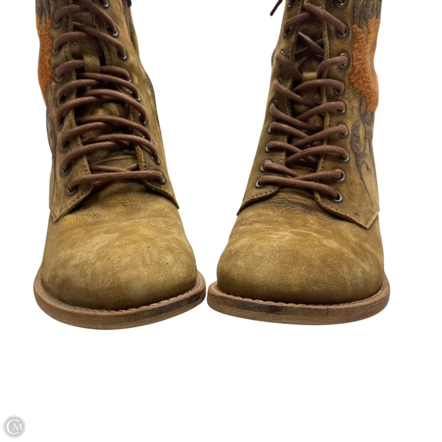 Boots Combat By Taos In Tan, Size: 6/6.5
