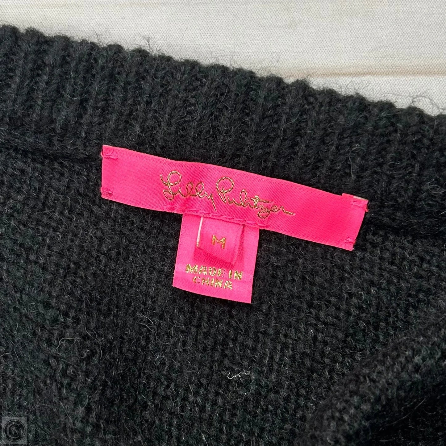 Sweater Designer By Lilly Pulitzer In Black, Size: M