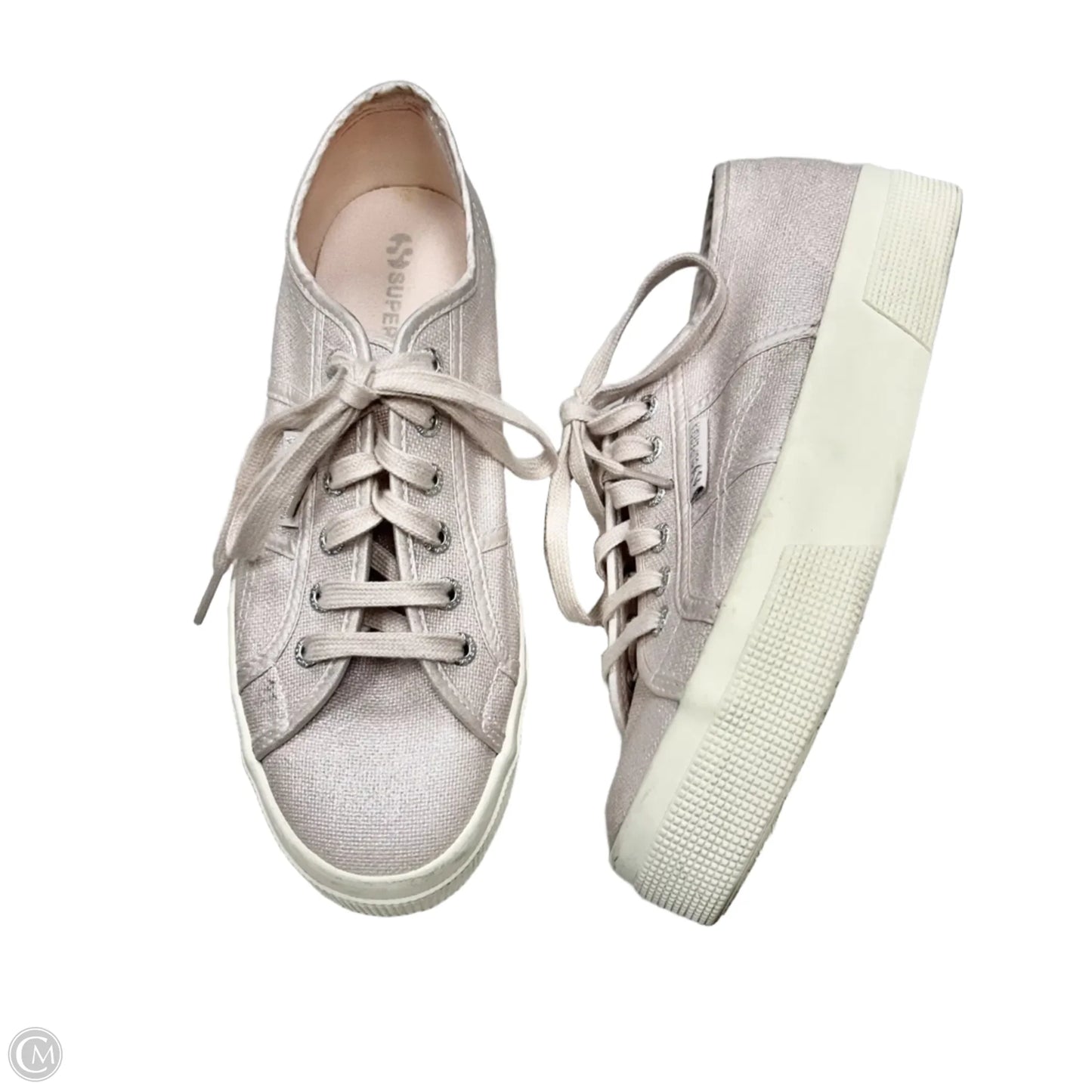 Shoes Sneakers By Superga In Pink, Size: 9