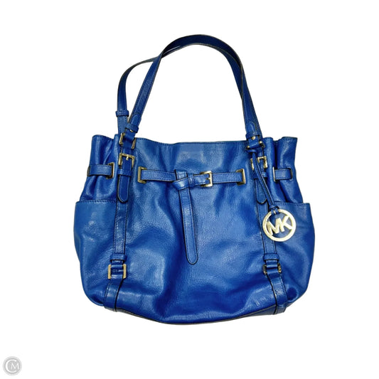 Handbag Leather By Michael By Michael Kors, Size: Medium