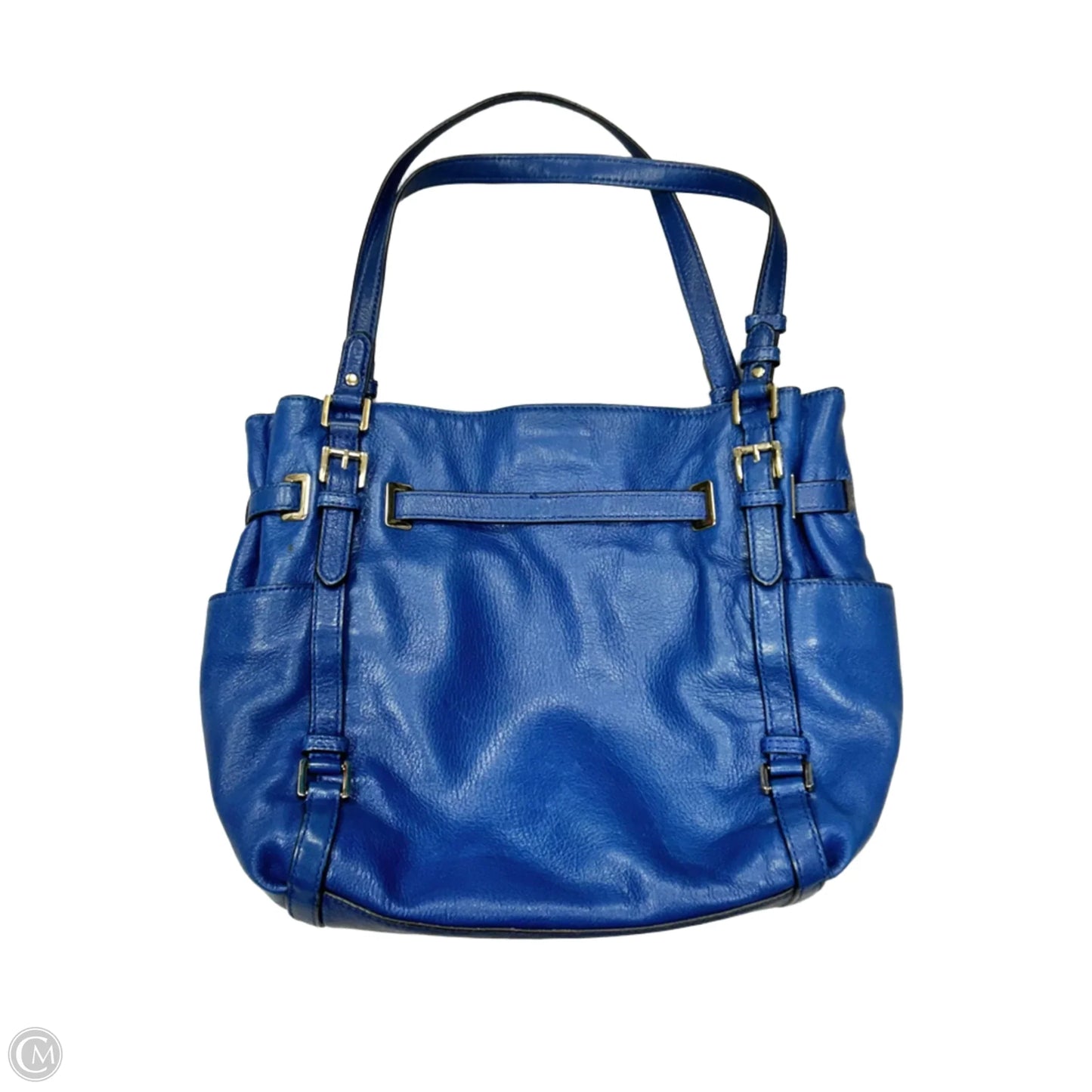 Handbag Leather By Michael By Michael Kors, Size: Medium