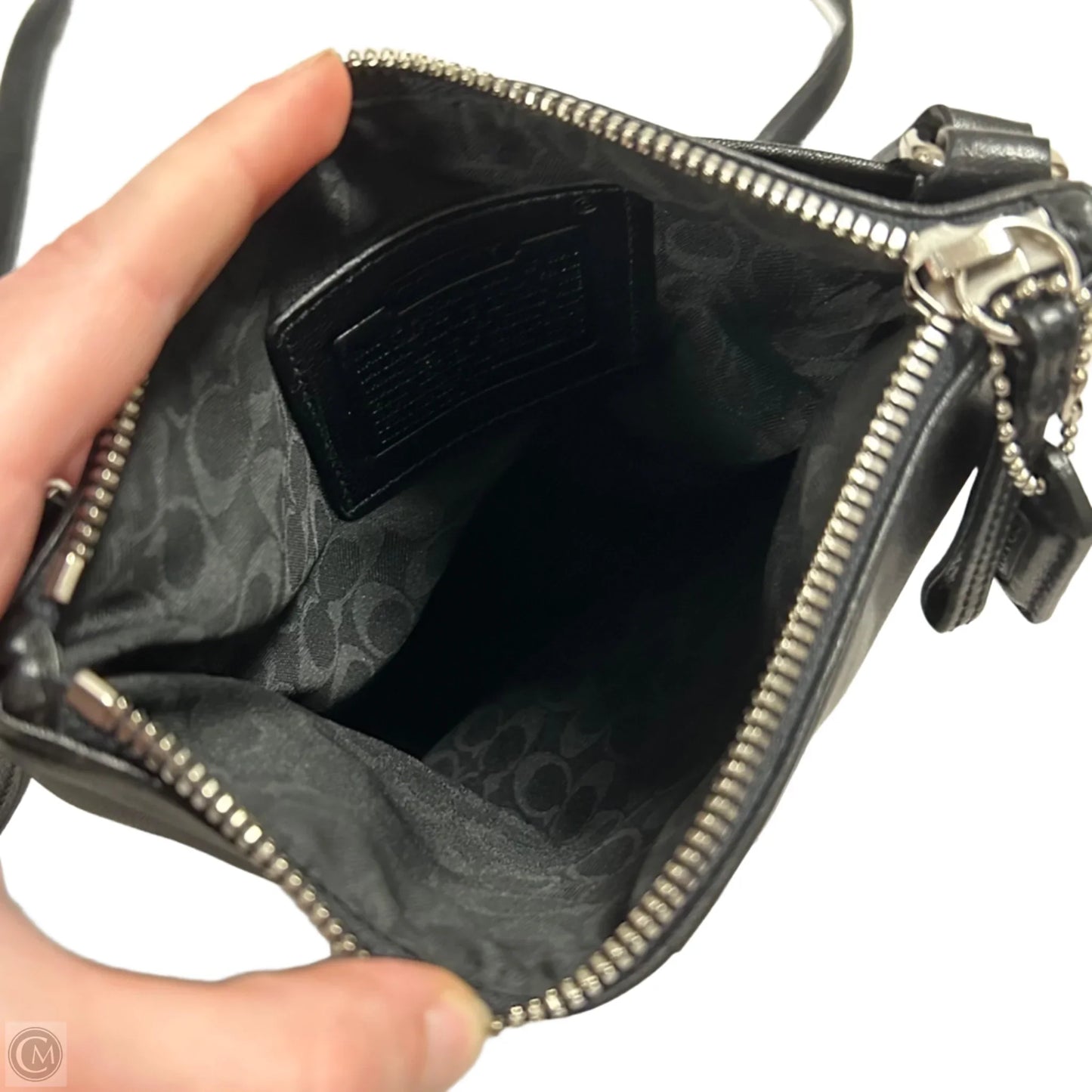Crossbody Designer By Coach, Size: Small