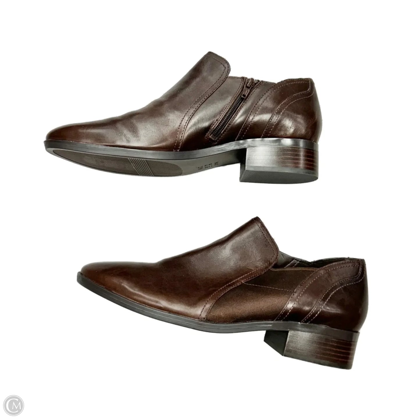 Boots Ankle Flats By Naturalizer In Brown, Size: 11