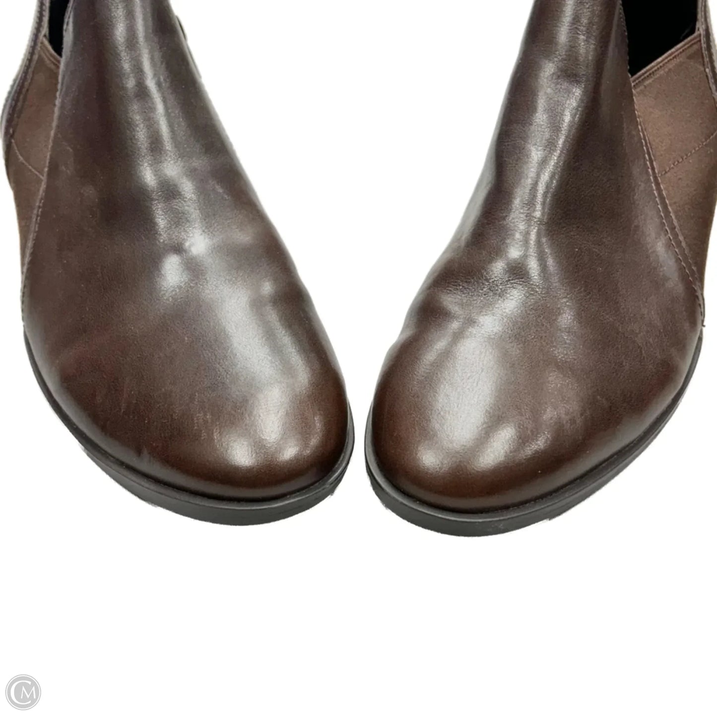 Boots Ankle Flats By Naturalizer In Brown, Size: 11
