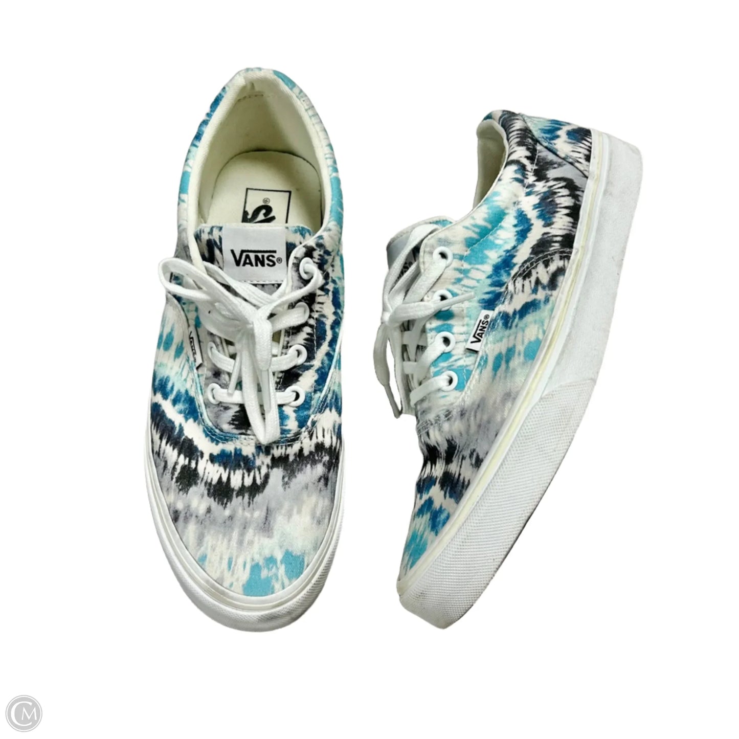 Shoes Sneakers By Vans In Tie Dye Print, Size: 9.5