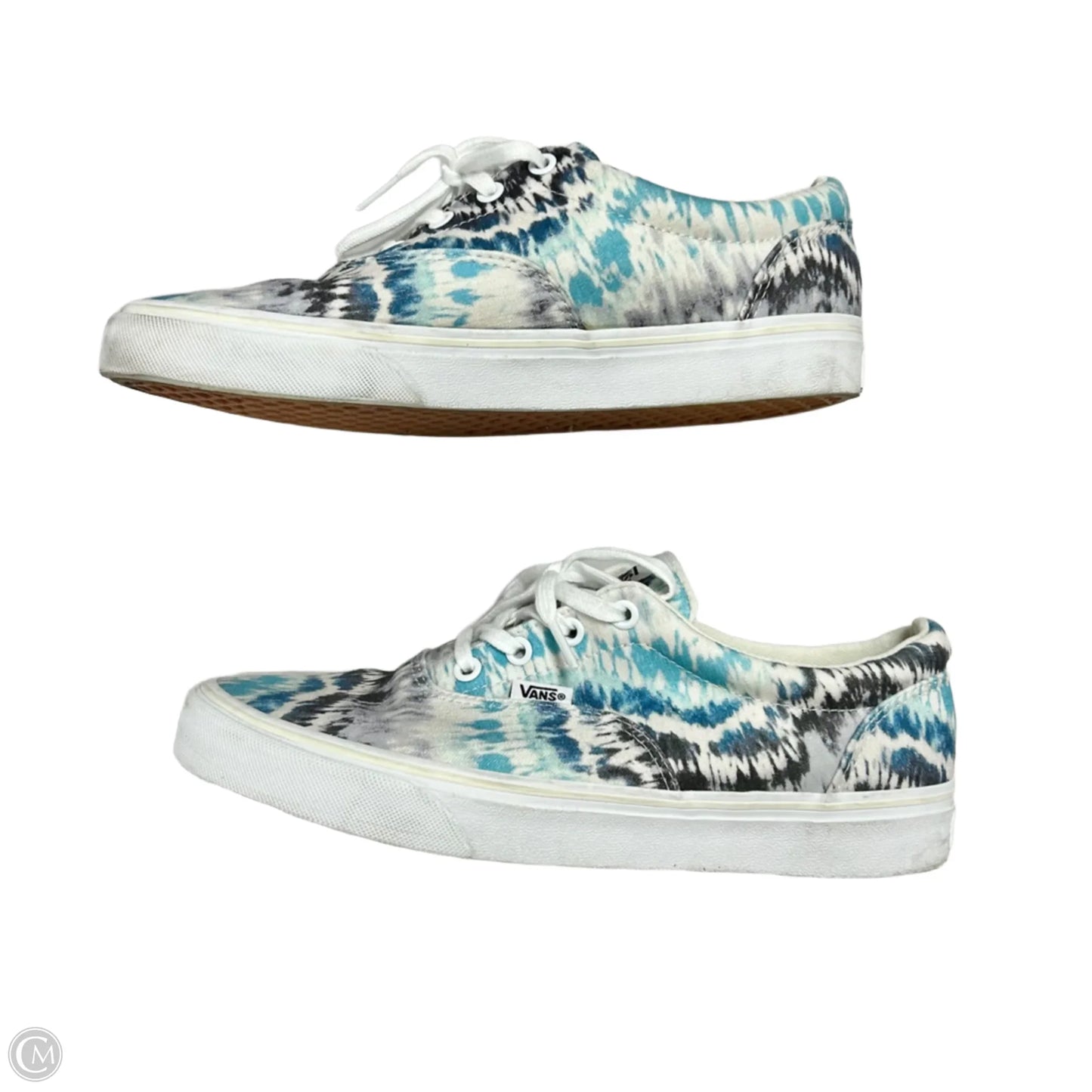 Shoes Sneakers By Vans In Tie Dye Print, Size: 9.5