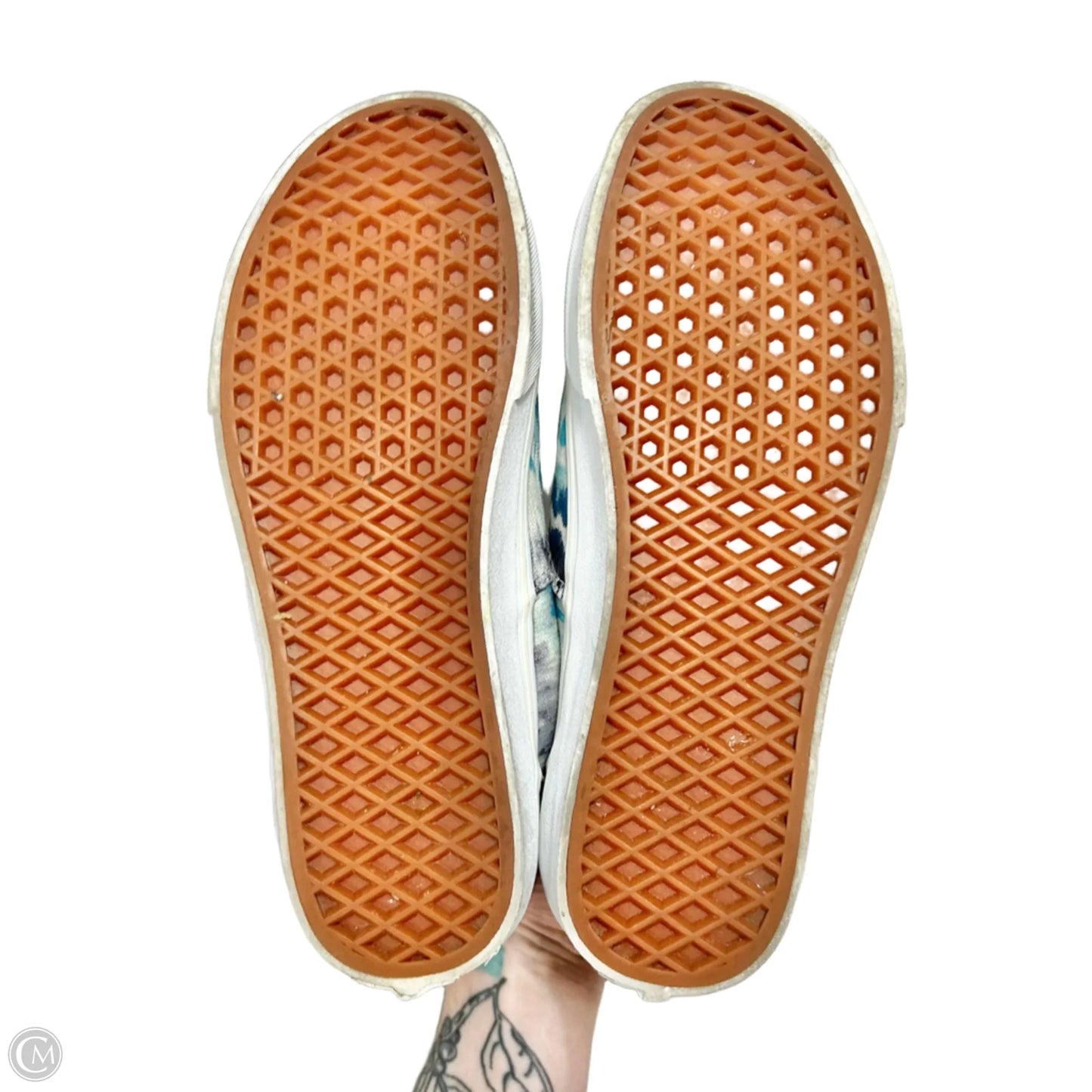 Shoes Sneakers By Vans In Tie Dye Print, Size: 9.5