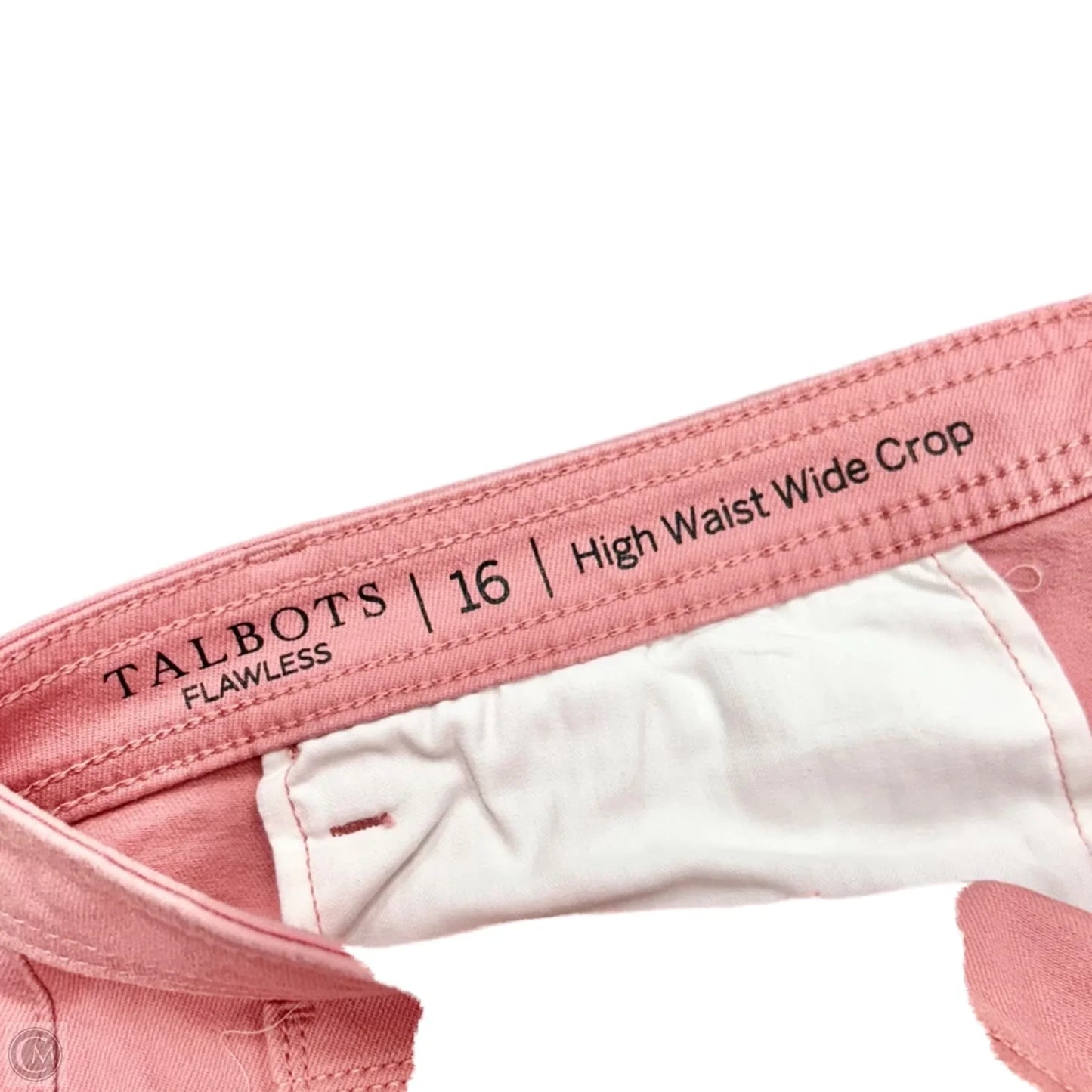 Pants Wide Leg By Talbots In Pink, Size: 16