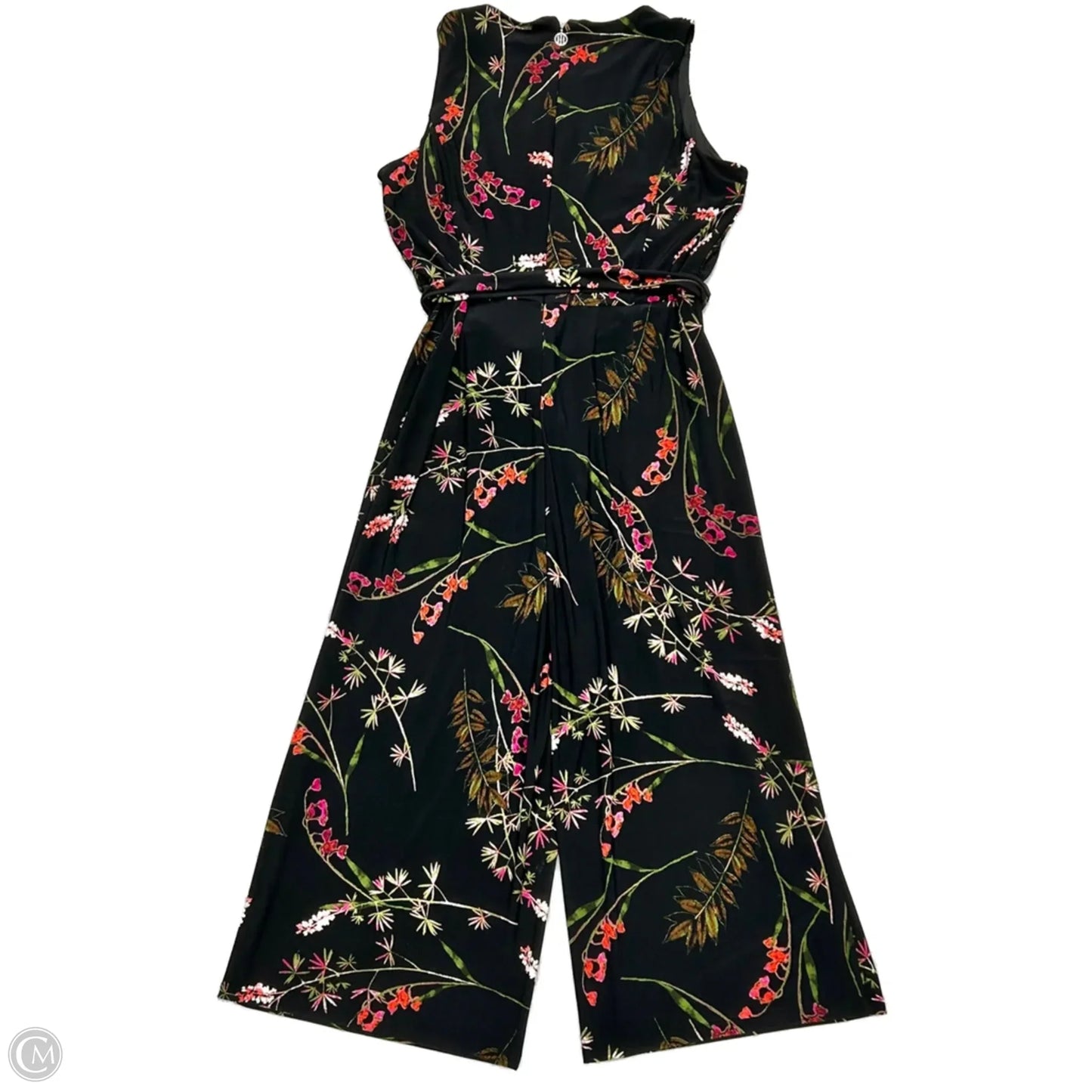 Jumpsuit By Tommy Hilfiger In Floral Print, Size: Xl