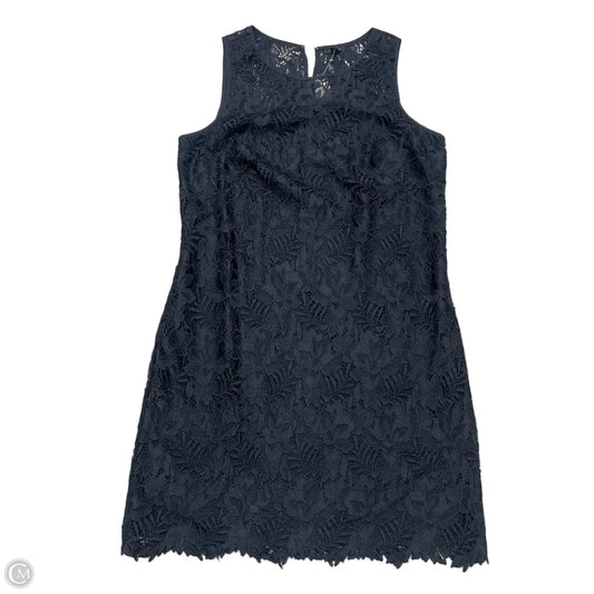 Dress Party Midi By Ann Taylor In Navy, Size: Xl