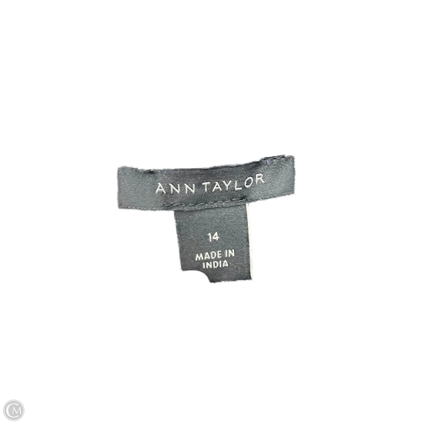 Dress Party Midi By Ann Taylor In Navy, Size: Xl