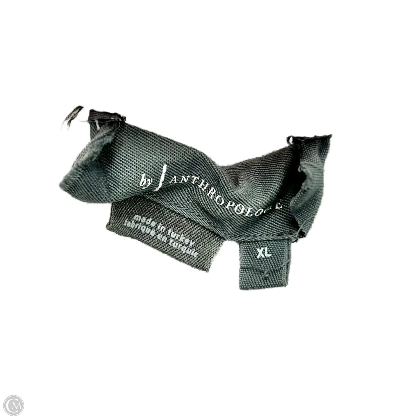 Top Long Sleeve By Anthropologie In Pink & White, Size: Xl