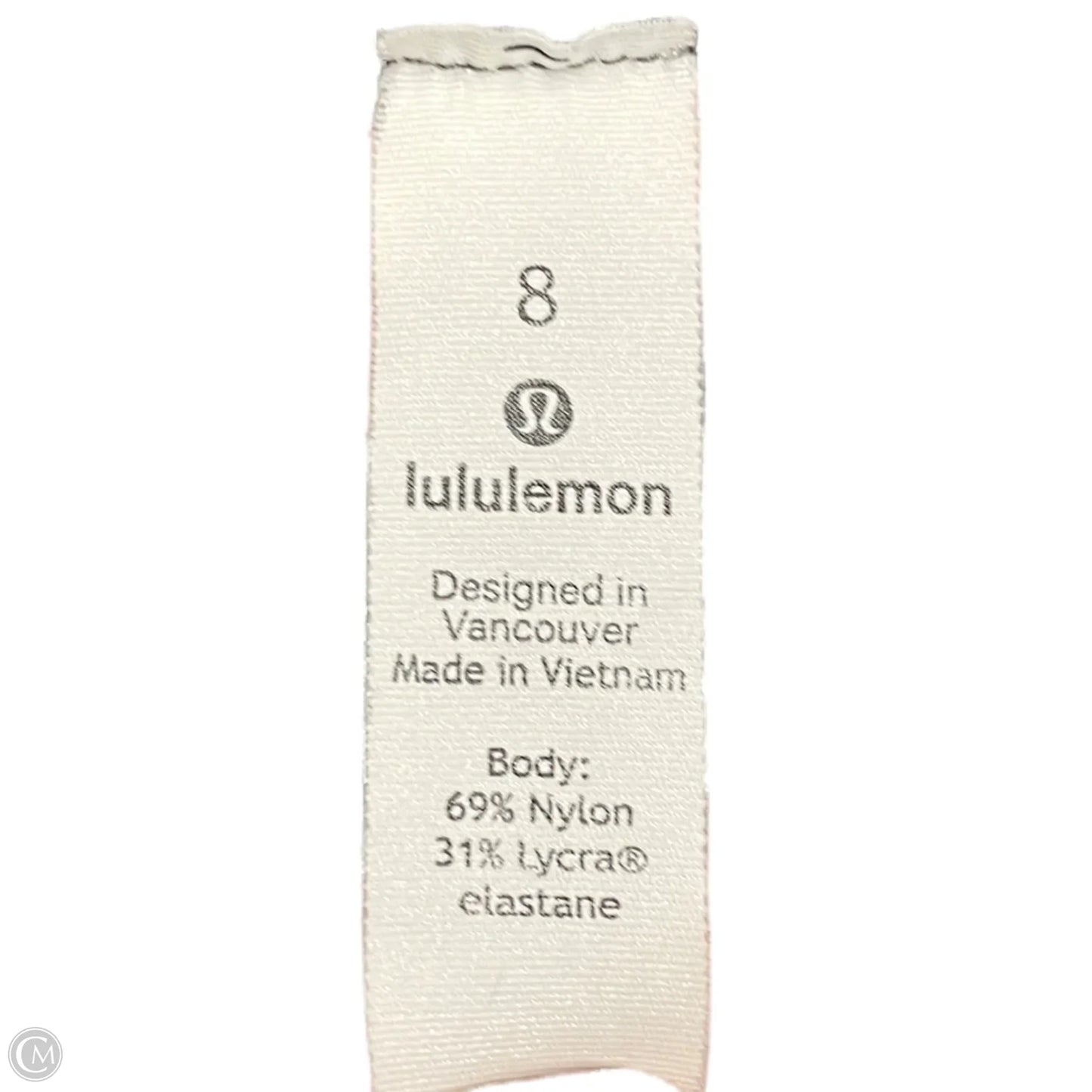 Athletic Leggings By Lululemon In Multi-colored, Size: M