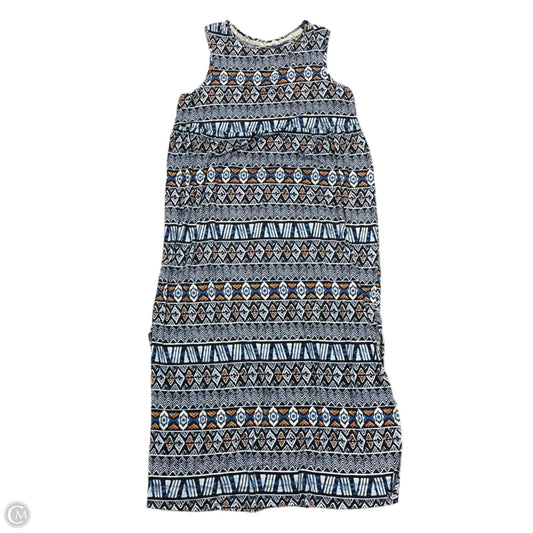Dress Casual Maxi By Koolaburra By Ugg In Blue & Orange, Size: M