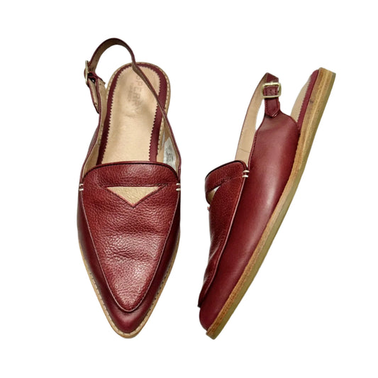 Shoes Flats By Sperry In Maroon, Size: 6.5