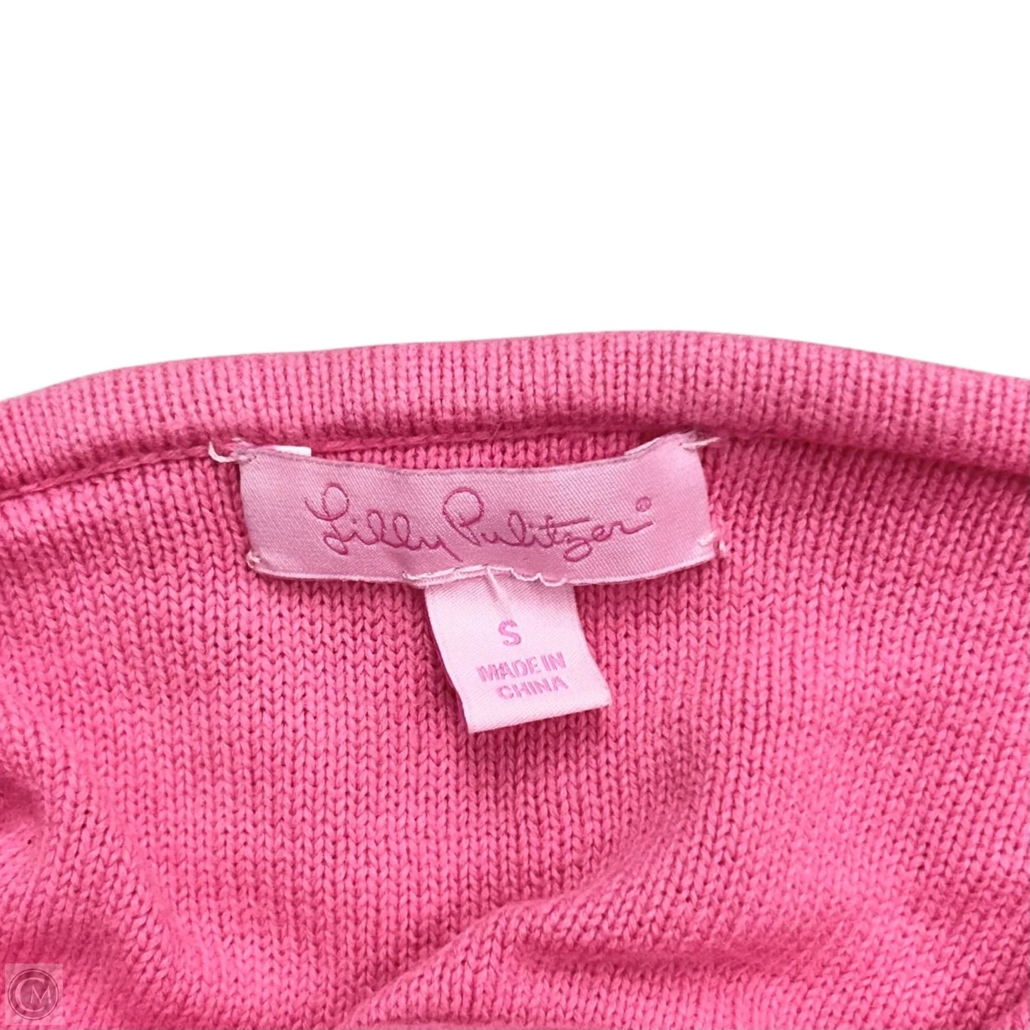 Top Sleeveless Designer By Lilly Pulitzer In Pink, Size: S