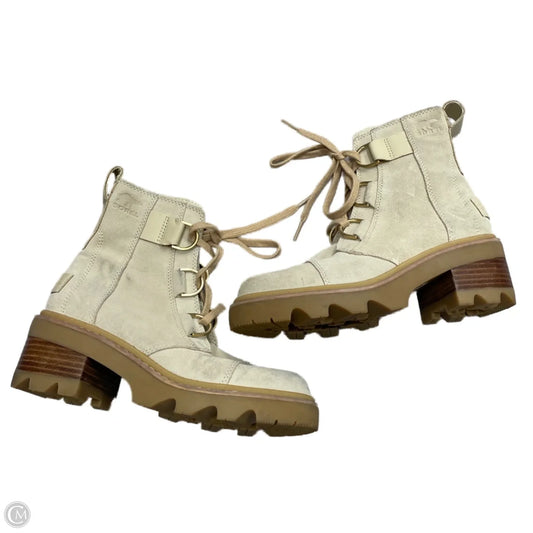 Boots Combat By Sorel In Cream, Size: 6