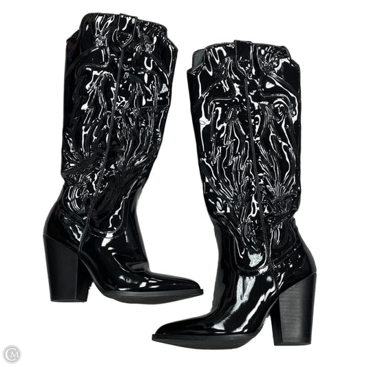 Boots Western By Steve Madden In Black, Size: 5.5