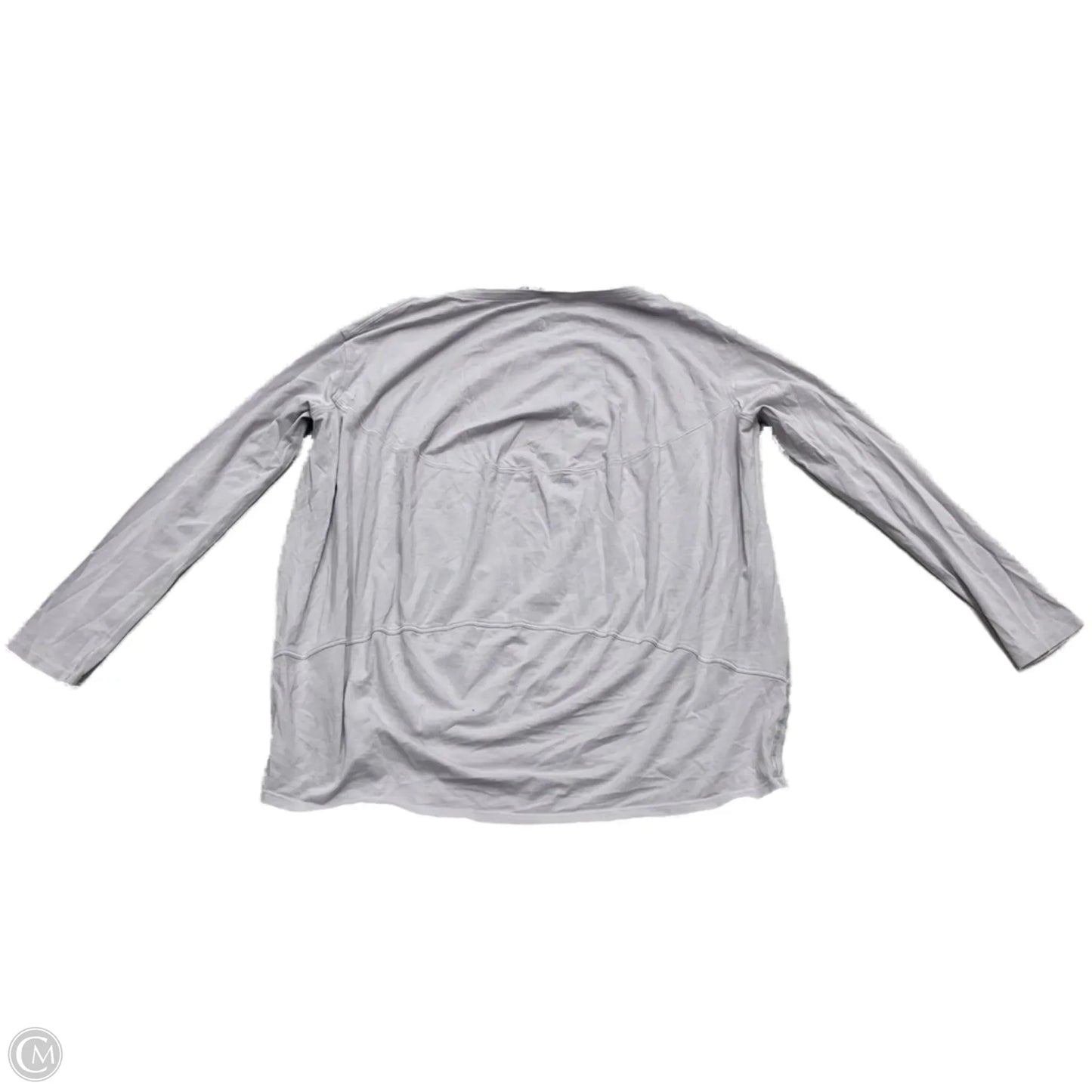 Athletic Top Long Sleeve Collar By Lululemon In Purple, Size: Xs