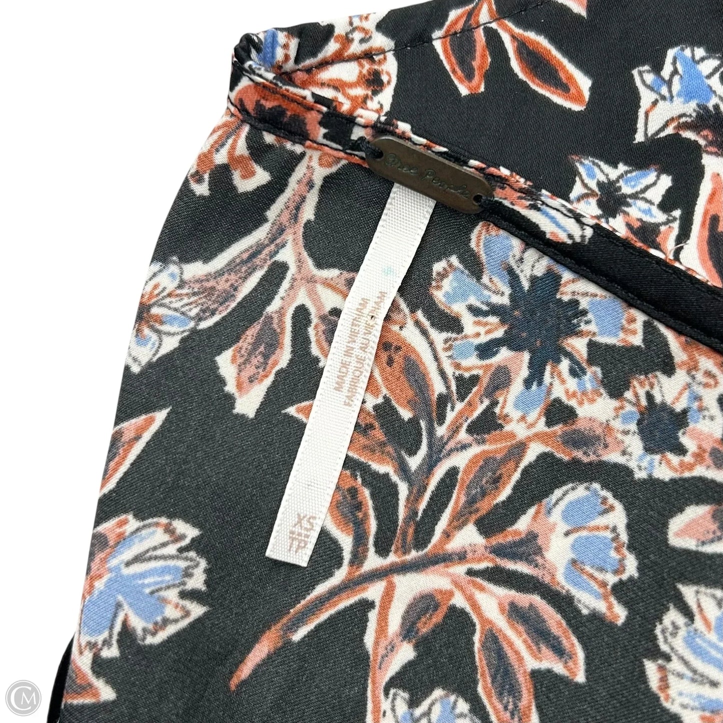 Top Long Sleeve By Free People In Black & Red, Size: Xs