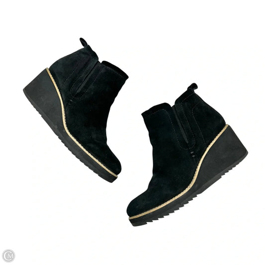 Boots Ankle Heels By Sofft In Black, Size: 7