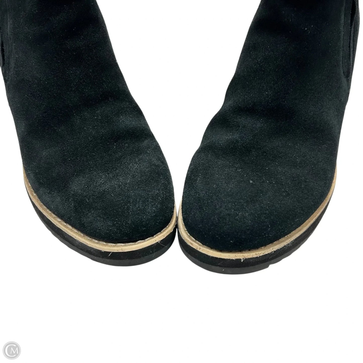 Boots Ankle Heels By Sofft In Black, Size: 7