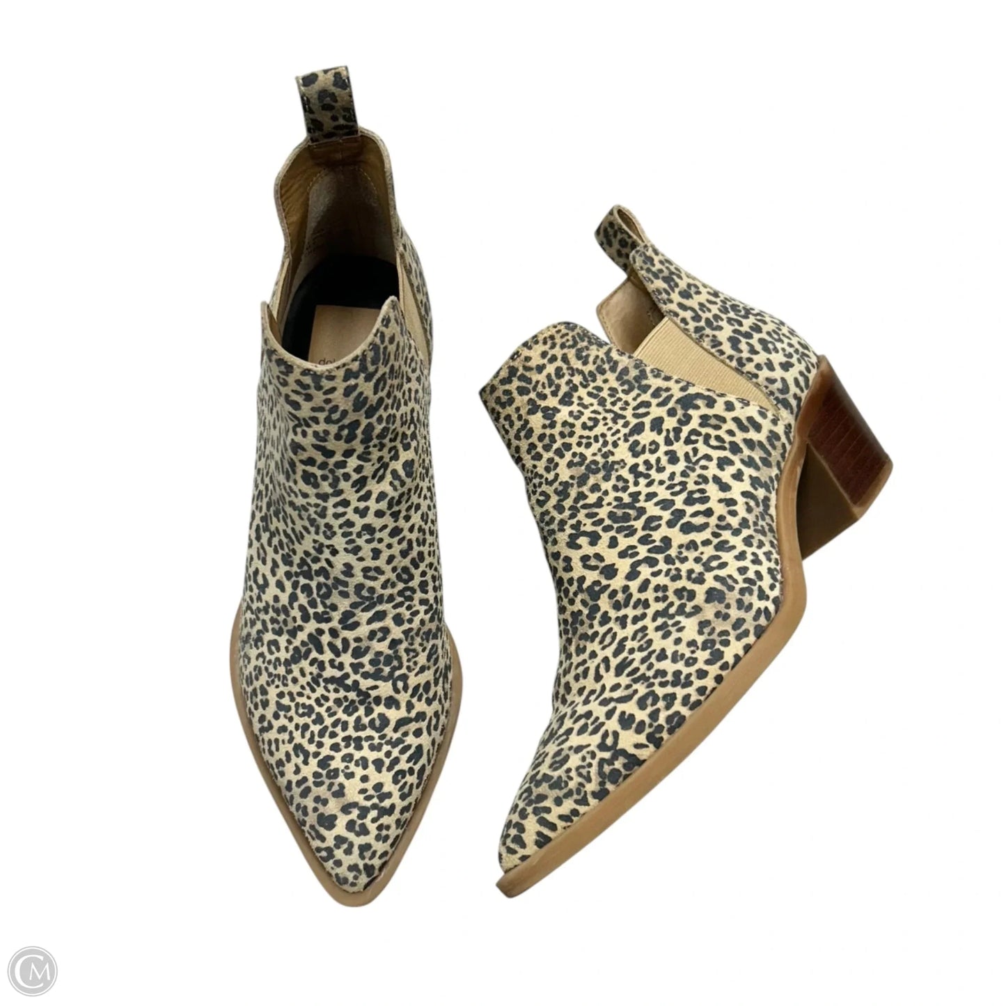 Boots Ankle Heels By Dolce Vita In Leopard Print, Size: 7