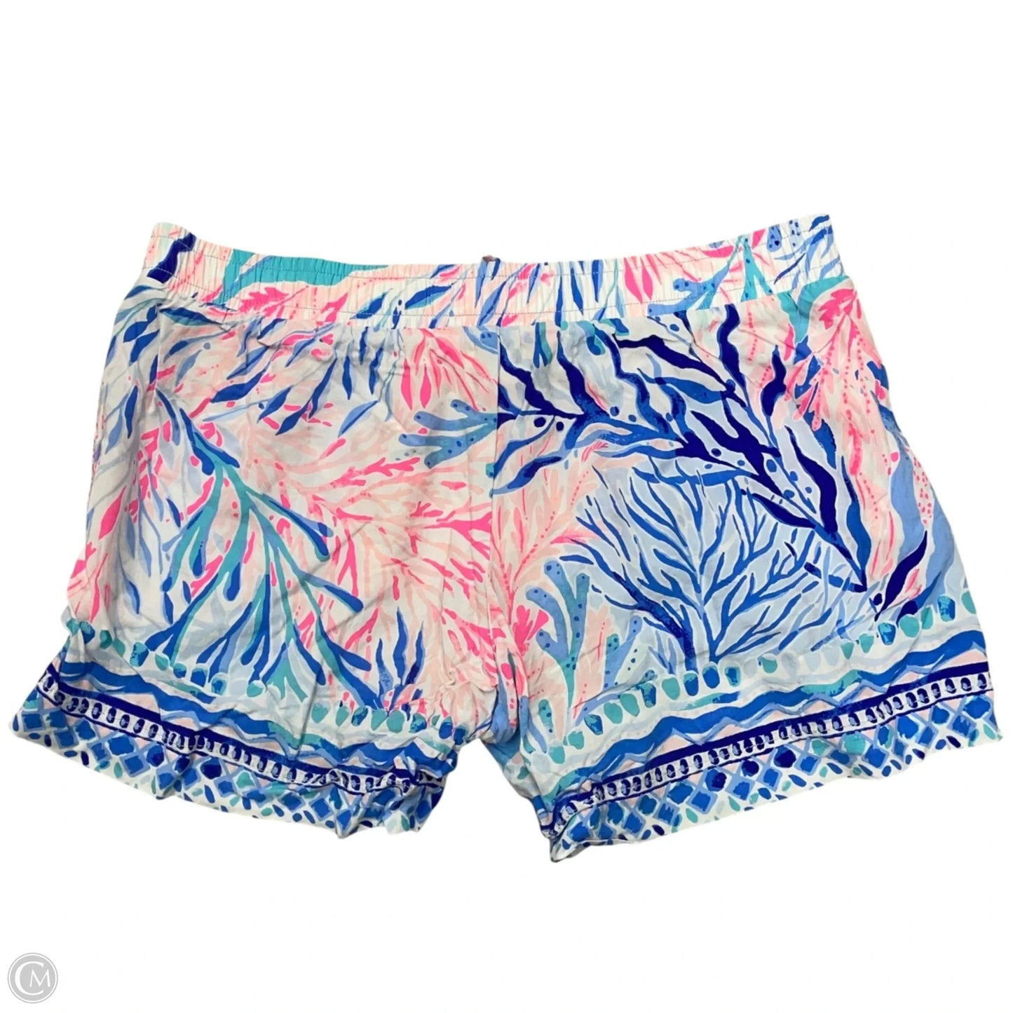 Shorts Designer By Lilly Pulitzer In Blue & Pink, Size: S
