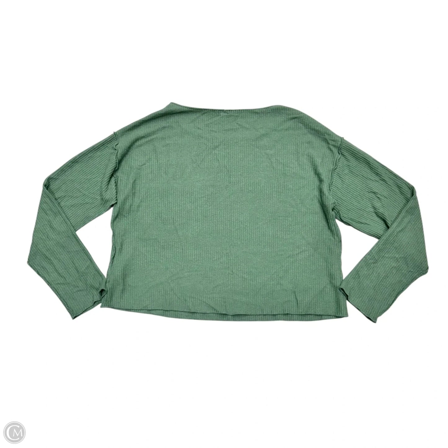 Top Long Sleeve By Daily Practice By Anthropologie In Green, Size: Xs