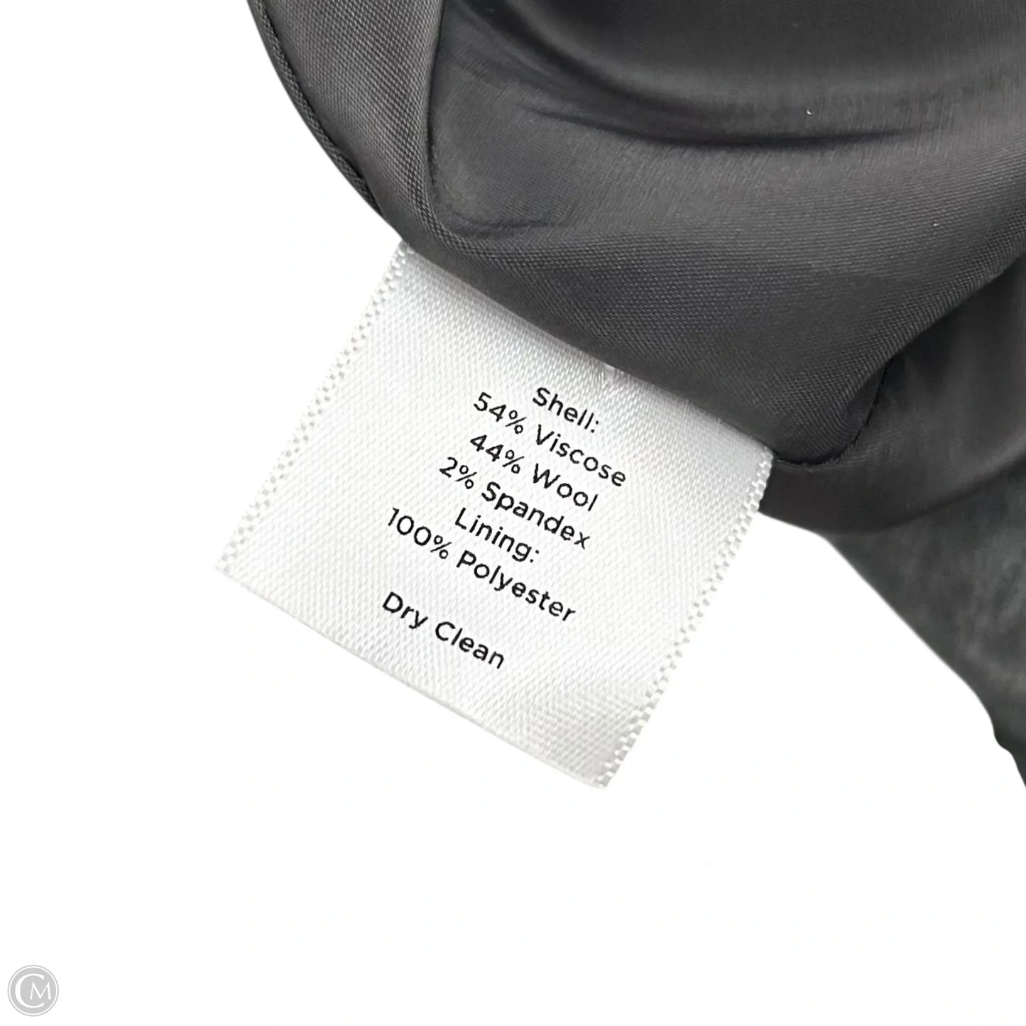 Coat Trench Coat By Talbots In Grey, Size: M