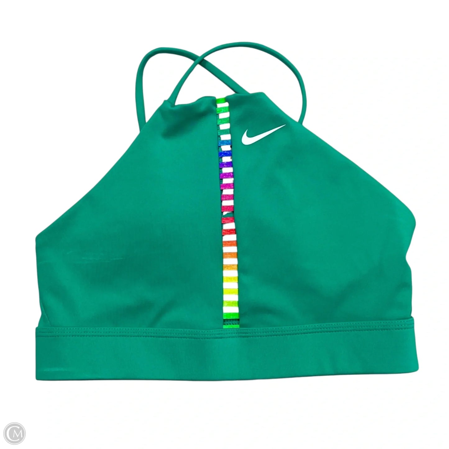 Athletic Bra By Nike Apparel In Teal, Size: S