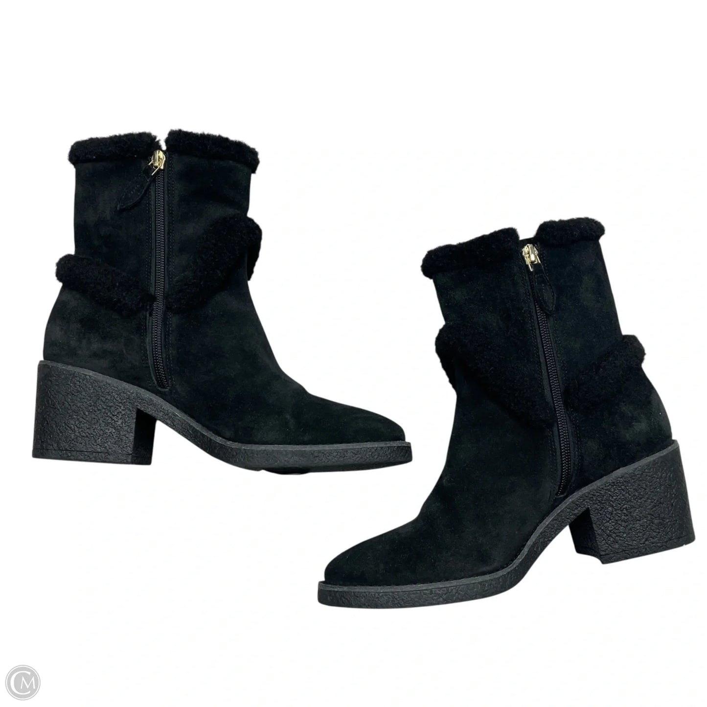 Boots Ankle Heels By Talbots In Black, Size: 8