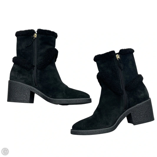 Boots Ankle Heels By Talbots In Black, Size: 8