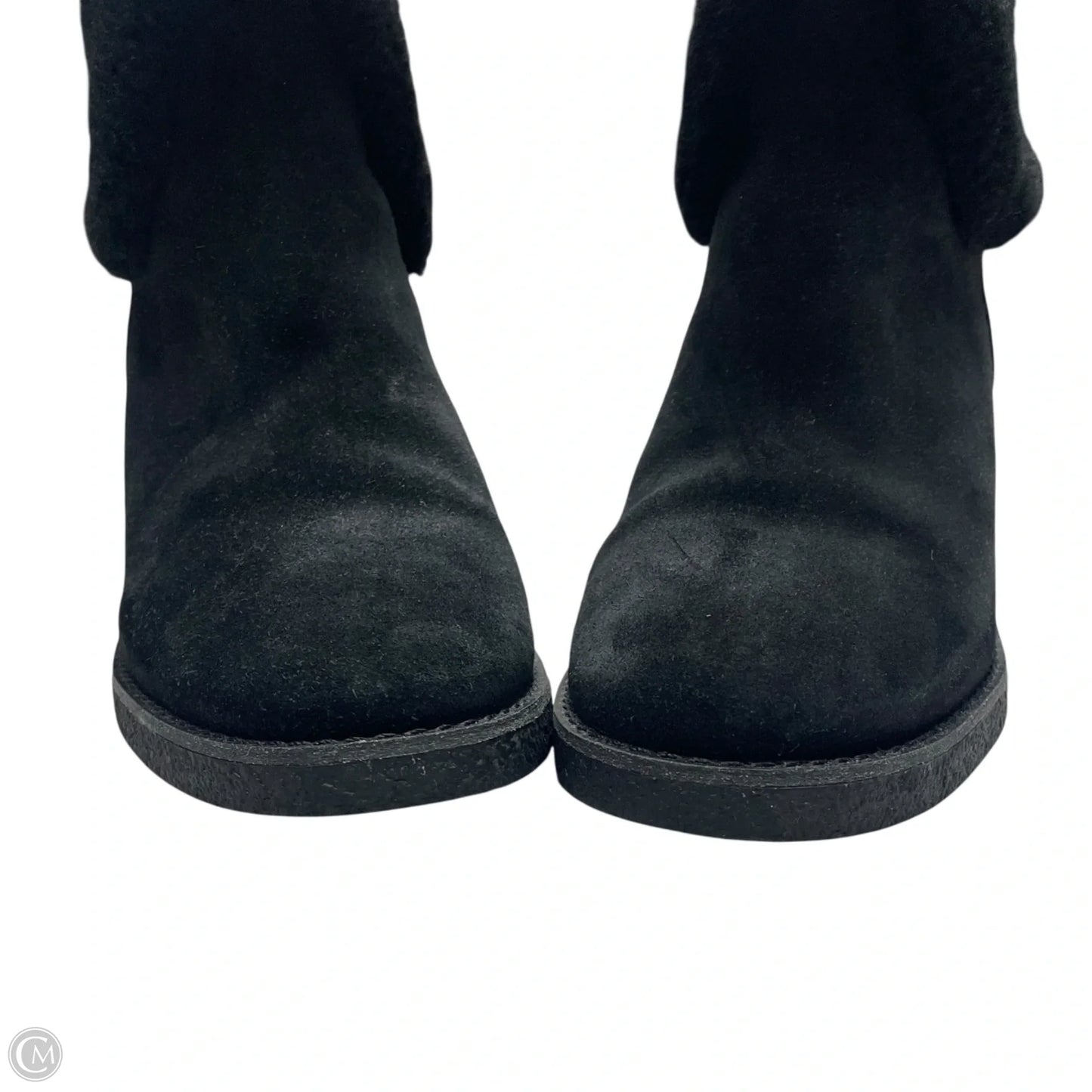 Boots Ankle Heels By Talbots In Black, Size: 8