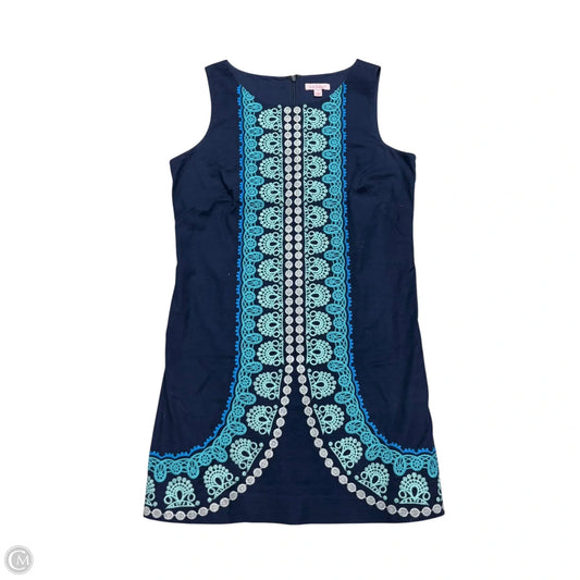 Dress Designer By Lilly Pulitzer In Navy, Size: M