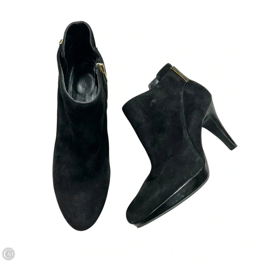 Boots Ankle Heels By Bandolino In Black, Size: 10