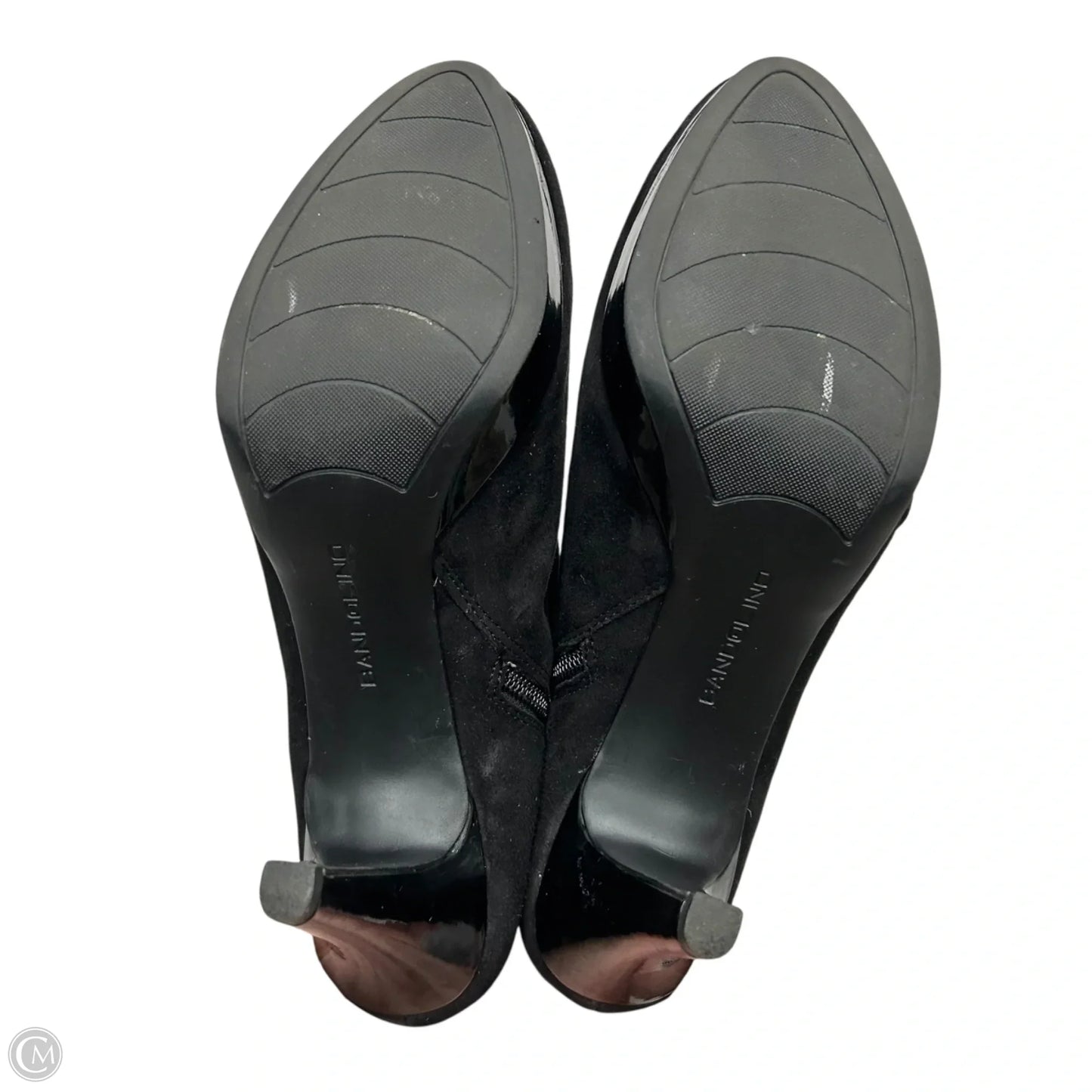 Boots Ankle Heels By Bandolino In Black, Size: 10