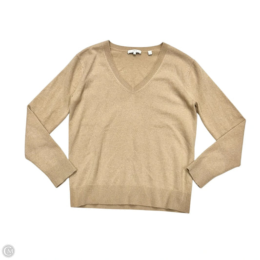 Sweater Cashmere By Vince In Tan, Size: Xs