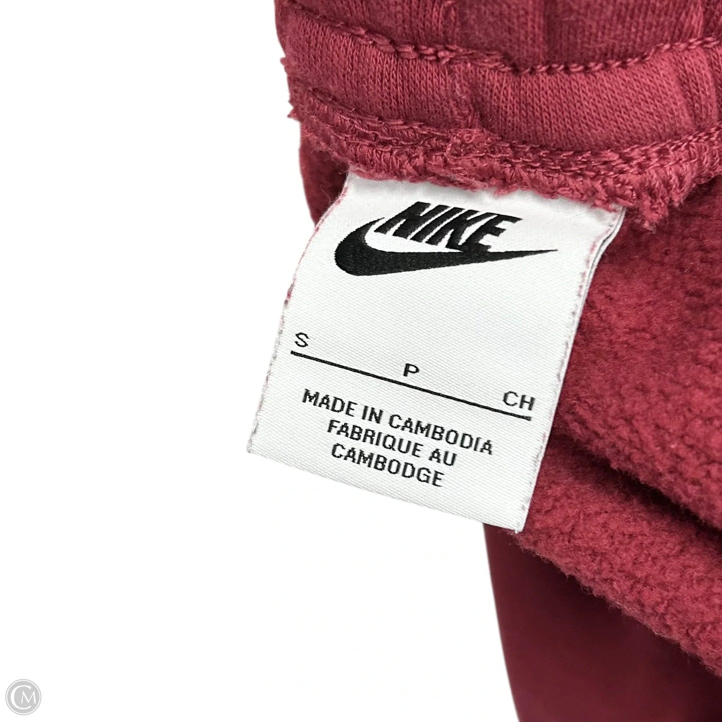 Athletic Pants By Nike Apparel In Rose, Size: S