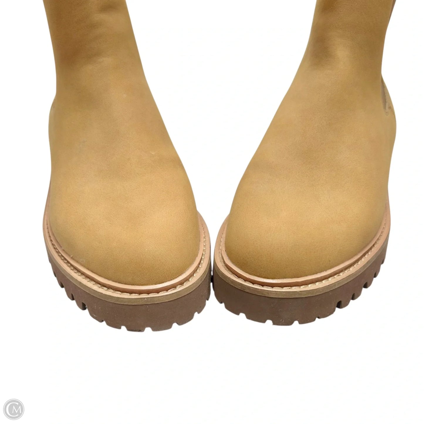 Boots Ankle Flats By J. Crew In Tan, Size: 7.5