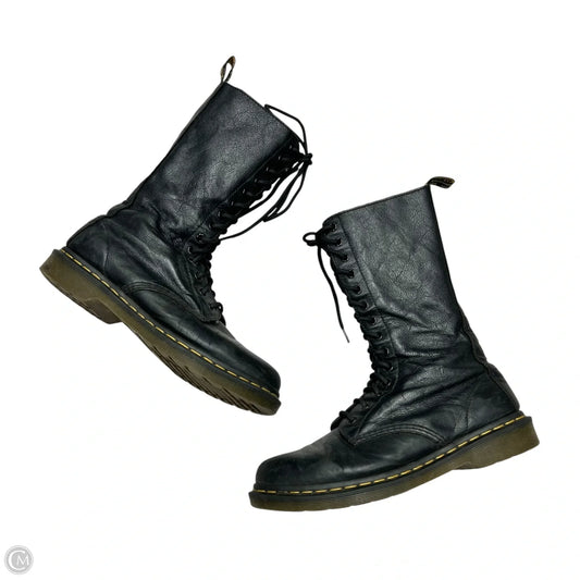 Boots Combat By Dr Martens In Black, Size: 10