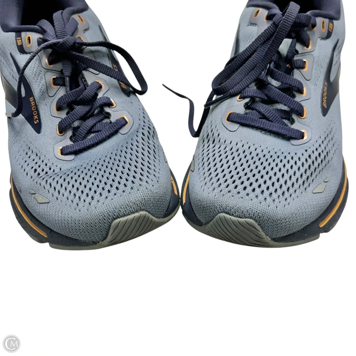 Shoes Athletic By Brooks In Blue & Orange, Size: 8