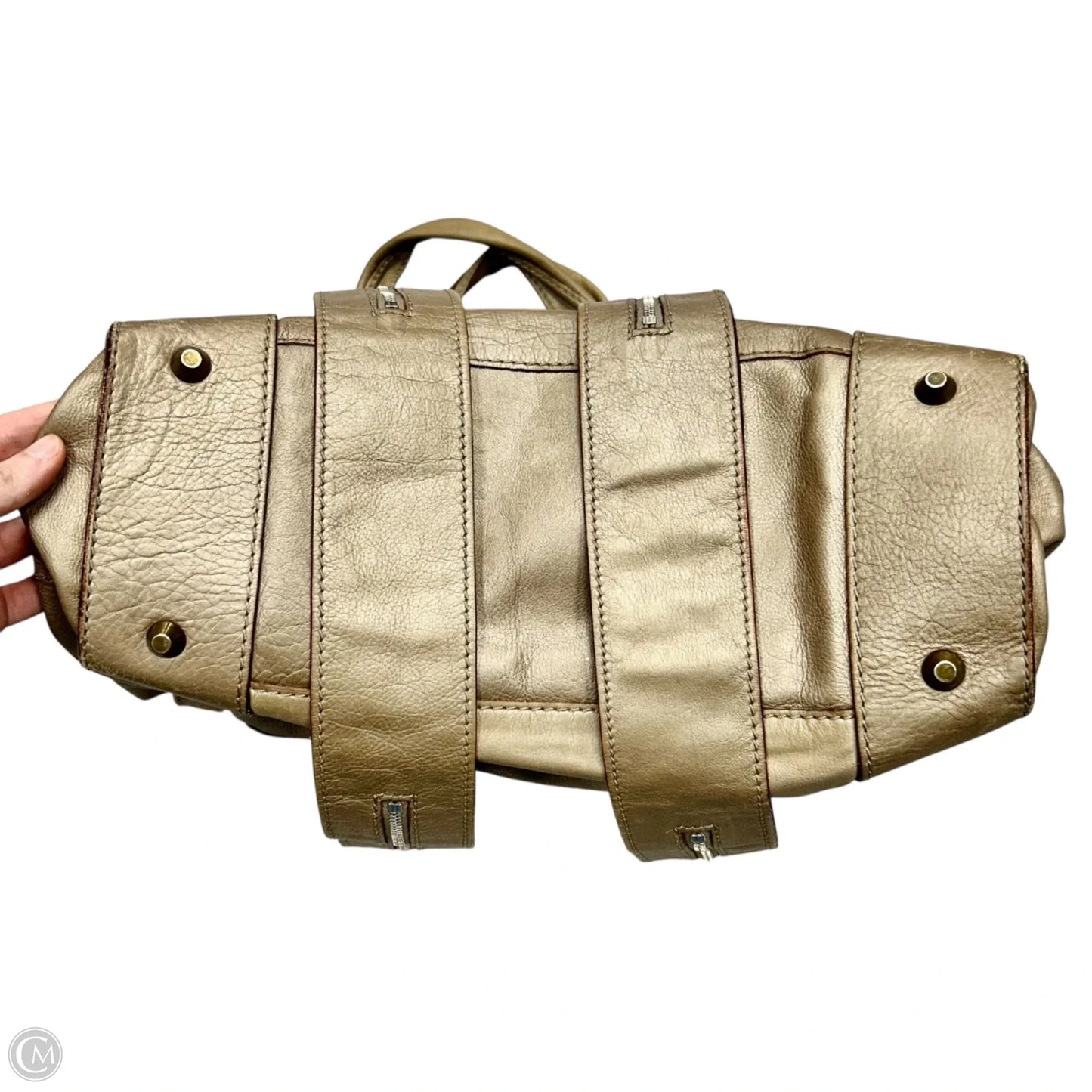 Handbag Luxury Designer By Chloe, Size: Large
