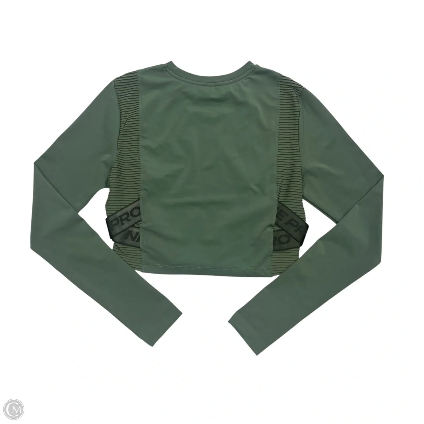 Athletic Sweatshirt Crewneck By Nike Apparel In Green, Size: M