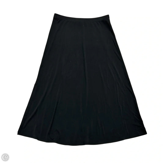 Skirt Midi By Eileen Fisher In Black, Size: Xxs